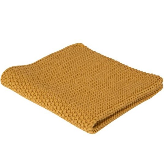 Holmen  Linea klut 28x28 cm sennep