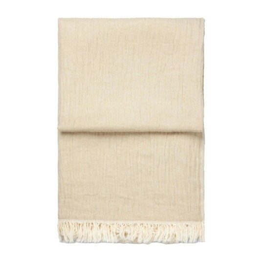 Elvang Denmark Lavender pledd 130 x 180 cm Beige
