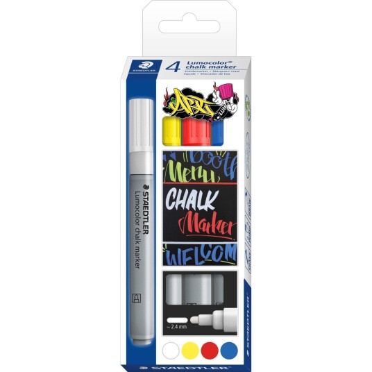 Staedtler Marker Lumocolor Kridt 2,4 mm Staedtler Marker Lumocolor Kridt 2,4 mm