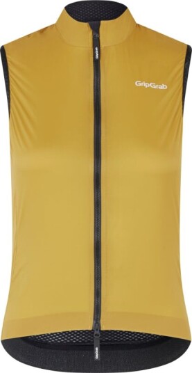 Gripgrab Women's WindBuster Windproof Lightweight Vest M , Mustard Yellow
