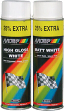 MOTIP-DUPLI MOTIP matt hvit maling - spray 500 ml