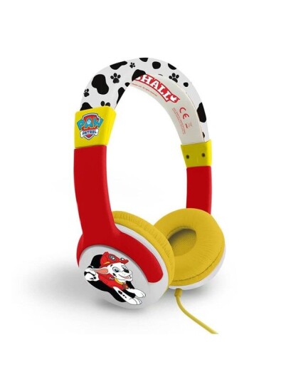 Paw Patrol Marshall Hvit/Rød Kids Headphones Paw Patrol Marshall Hvit/Rød Kids Headphones