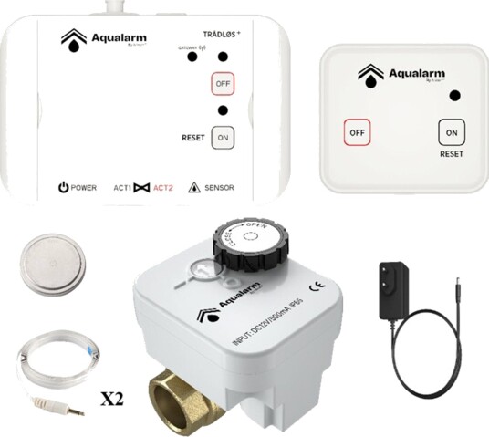 Altech Aqualarm Trådløs 3 4 Tommer