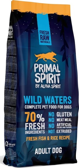 Primal Tørrfôr Spirit 70% Wild Waters Hundefôr 12 kg