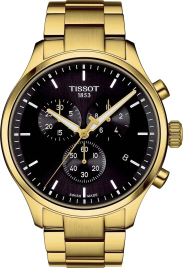 Tissot Chrono XL Classic T1166173305100 - Herre - 45 mm - Analog - Kvarts urverk - Safirglass Tissot Chrono XL Classic T1166173305100 - Herre - 45 mm - Analog - Kvarts urverk - Safirglass
