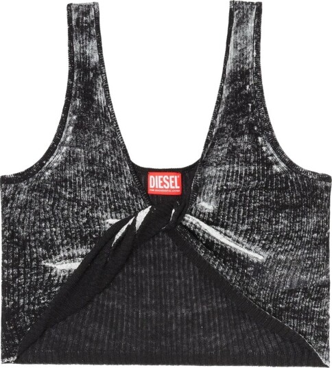 Diesel Dame Topper Svart S,