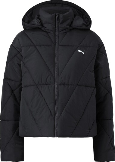 Puma Pufferjakke Quilted Puffer Jacket W Svart Puma Pufferjakke Quilted Puffer Jacket W Svart
