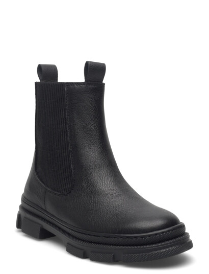 ANGULUS Booties - Flat - With Elastic - Black - 30 ANGULUS Booties - Flat - With Elastic - Black - 30