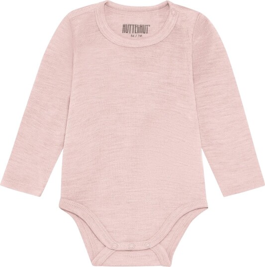 Huttelihut Body Ls Wool W. Silk - ROSE SMOKE - 92