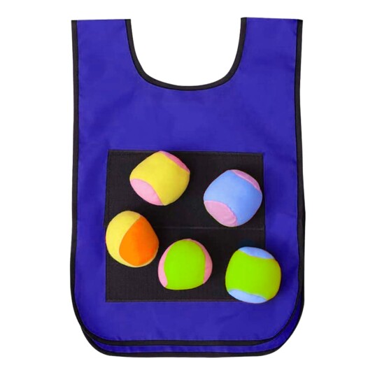 Catsson Int Group LTD Dodgeball Vest med Baller - Blå