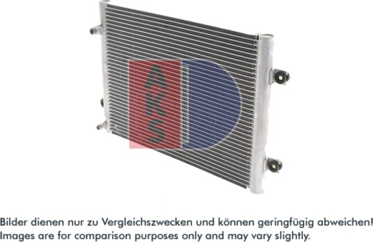 Kondensator, klimaanlegg AKS DASIS 422120N