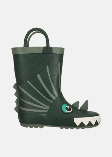 Zigzag Rook Kids Rubber Boot Hunter Green 24 Støvler