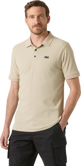 Helly Hansen New Driftline Polo T skjorte Herre Beige XL