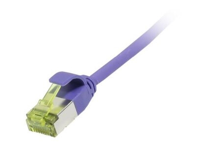 Patchkabel Rj45 Cat6a 500Mhz 3M Lilla Uftp Slimline Rund D38mm Tpelszhsuperflex Awg32 Med Cat7 Råkabel Synergy 21