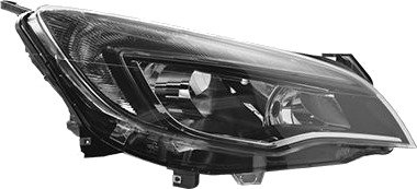 Frontlykter VAN WEZEL 3753966