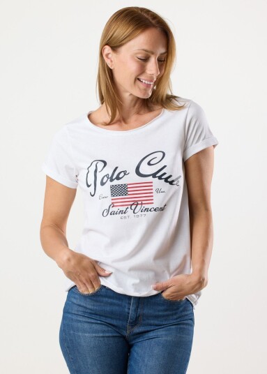 Saint Vincent Antonia Tee W White 2xl T-Shirts