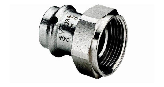 Viega Sanpress inox connection screw fitting 18 mm x 34