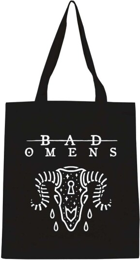 Rocksax Bad Omens Ramskull EcoFriendly Tote Bag Black 78859783