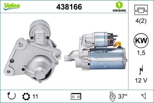VALEO 438166 Starter VALEO 438166 Starter