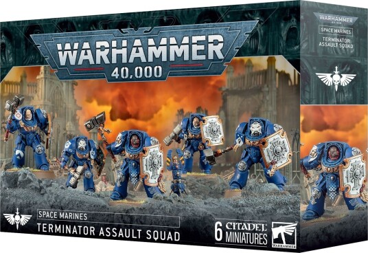 Games Warhammer 40K Space Marines Terminator Assault