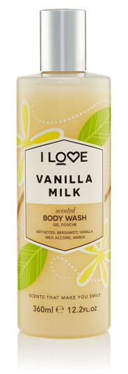 I Love Vanilla Milk Bodywash 375ml