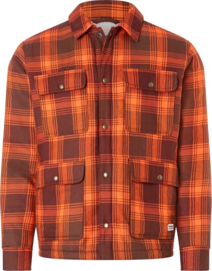 Marmot Men's Ridgefield Sherpa Flannel Shirt Jacket M , Chocolate