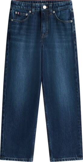 Tommy Hilfiger Jeans Barrel Mørkbrukt Tommy Hilfiger 8 år 128 Jeans Blå