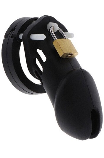 Hidden Desire Extreme Chastity Cock Cage Slicone Large