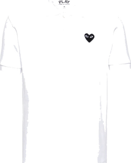 Comme des Garçons Herre Topper Hvit 2XL,