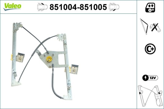 Vindusheis VALEO 851004