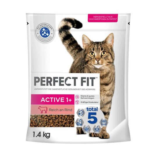 Perfect Fit Active 1+ Rikt På Storfekjøtt 1.4 kg