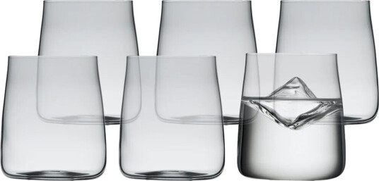 Lyngby Glas Zero vannglass 42 cl 6-pakning Krystall Lyngby Glas Zero vannglass 42 cl 6-pakning Krystall