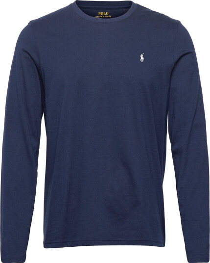 Polo Ralph Lauren Liquid Cotton Long Sleeve Crew Neck Tee Cruise Navy Polo Ralph Lauren Liquid Cotton Long Sleeve Crew Neck Tee Cruise Navy