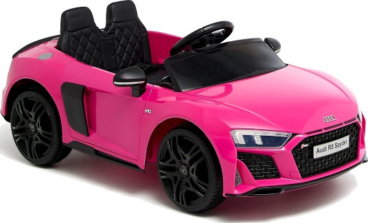 Audi R8 Spyder Elbil Rosa