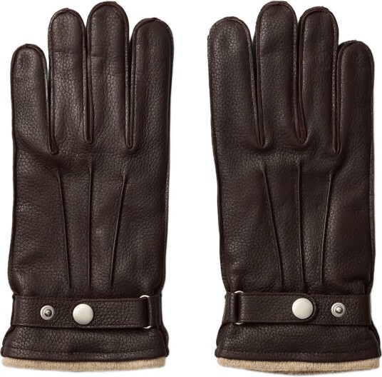 Selected Slmpoul Leather Gloves DELICIOSO L/XL