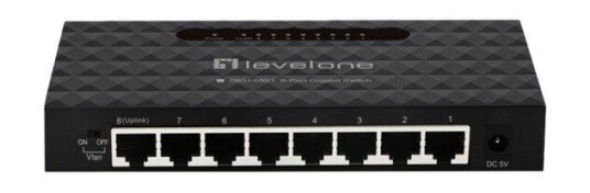 LevelOne GEU-0821 - switch - 8 ports (4015867228319)