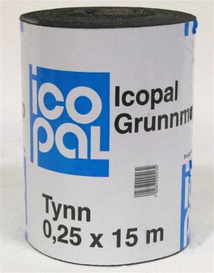 BMI Grunnmurpapp Tynn 0,25x15m Icopal BMI Grunnmurpapp Tynn 0,25x15m Icopal