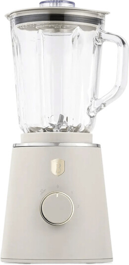 Berlingerhaus Table Blender With 1,5 L Glass Jar 1000 W Matt Cream Cream 1.5 L