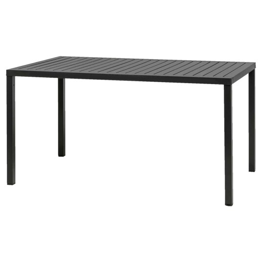 Nardi Bord Cube rektangulær; 140x80x75.5 cm LxBxH; Antrasitt; Rektangulær Nardi Bord Cube rektangulær; 140x80x75.5 cm LxBxH; Antrasitt; Rektangulær