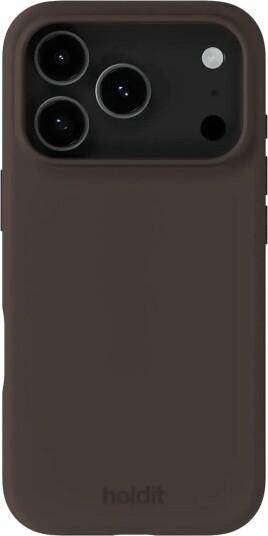 Holdit Silicone Case iPhone 17 Pro CHOCOLATE