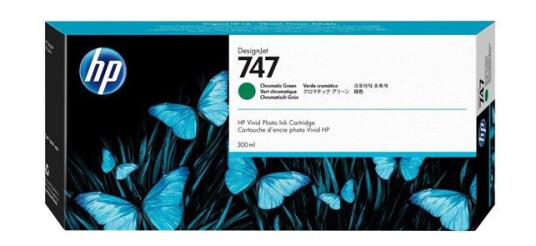 HP 747 / P2V84A Chromatic Green Ink - Blekkpatron Chromatic green HP 747 / P2V84A Chromatic Green Ink - Blekkpatron Chromatic green