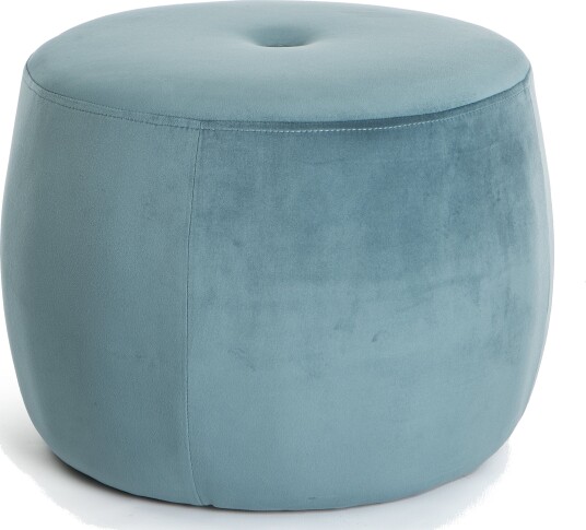 Puff Velvet lys petrol ø:47 cm Puff Velvet lys petrol ø:47 cm