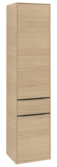 VILLEROY & BOCH SUBWAY 3.0 HØYSKAP 40X171 VENSTRE 2 DØRER & SKUFF NORDIC OAK HÅNDTAK I VOLCANO BLACK VILLEROY & BOCH SUBWAY 3.0 HØYSKAP 40X171 VENSTRE 2 DØRER & SKUFF NORDIC OAK HÅNDTAK I VOLCANO BLACK