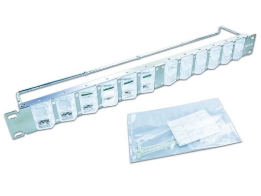 Wirewin Wks Panel 24 Dyn Ang Metallisk Metall Rackmontering 19U Ce WKS PANEL 24 DYN ANG