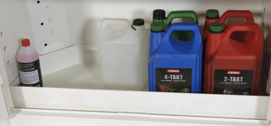 JiWa GL04V Bunnkar til kjemikalieskap G804, Garasjeinnredning & oppbevaring