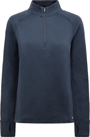 2XU Ignition Haptic 1/4 Zip   MIDNIGHT/SILVER REFLECTIVE   XS