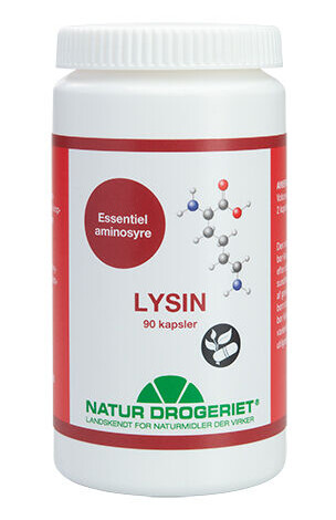Natur Drogeriet Natur-Drogeriet Lysin - 90 Kapsler Natur Drogeriet Natur-Drogeriet Lysin - 90 Kapsler