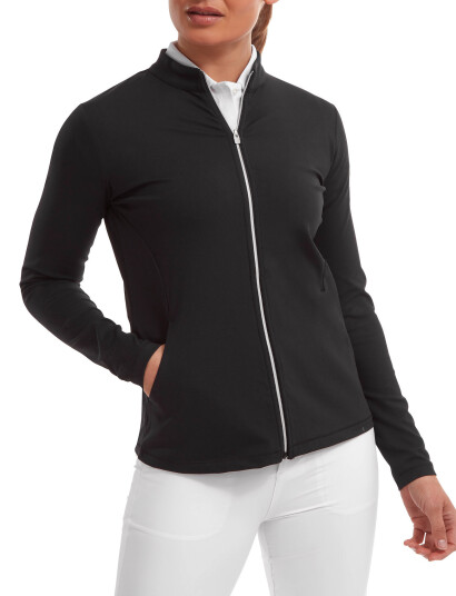 FootJoy Full-Zip Midlayer - Black - S FootJoy Full-Zip Midlayer - Black - S