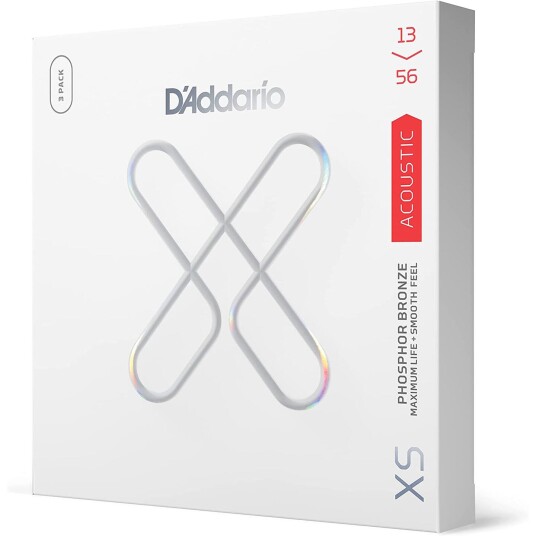 D'Addario Xsapb1356-3p Xs Phos.Bronze (013-056) 3-Pakning