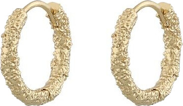 Snö Of Sweden Palma Earring Plain Gold 14mm